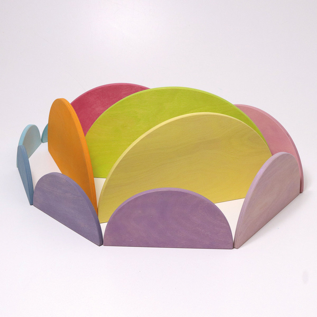 Grimm's Semi Circles Rainbow and Pastel - Cheeky Junior