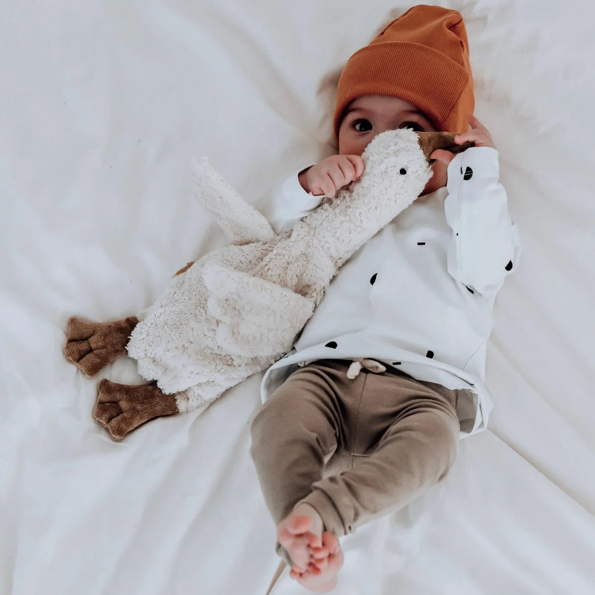 Senger - Cuddly Animal Small Goose with Removable Heat/Cool Pack