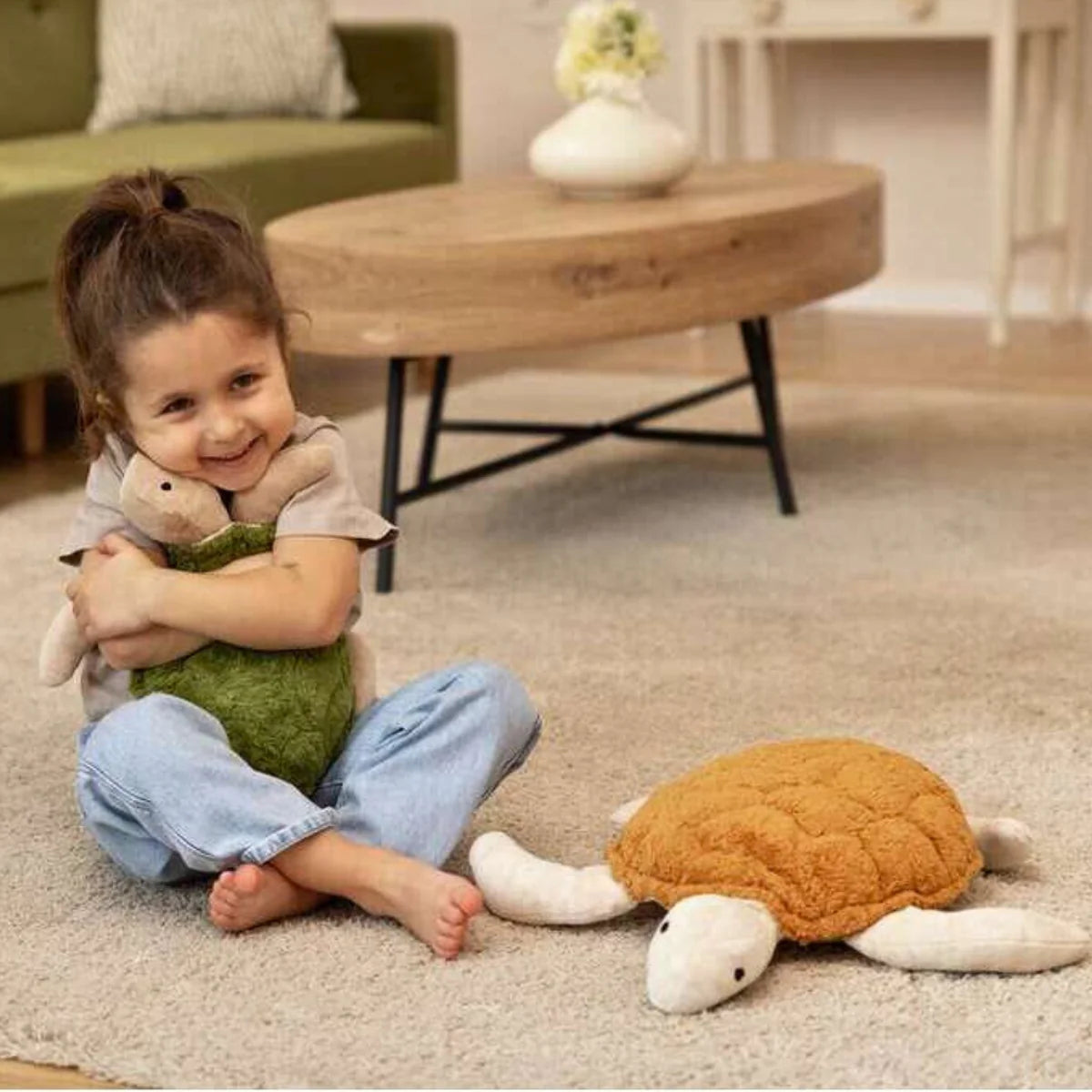 Senger - Cuddly Animal Small Fir Green Turtle with Removable Heat/Cool Pack