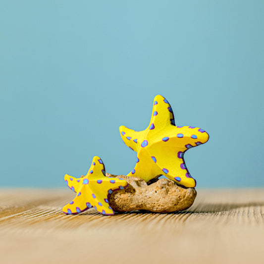 Bumbu Toys  Starfish Set (Yellow and Red)