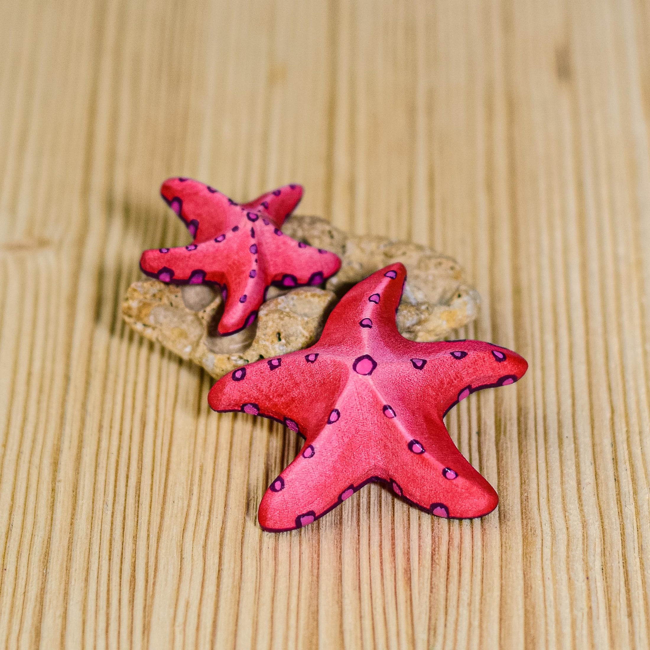 Bumbu Toys  Starfish Set (Yellow and Red)