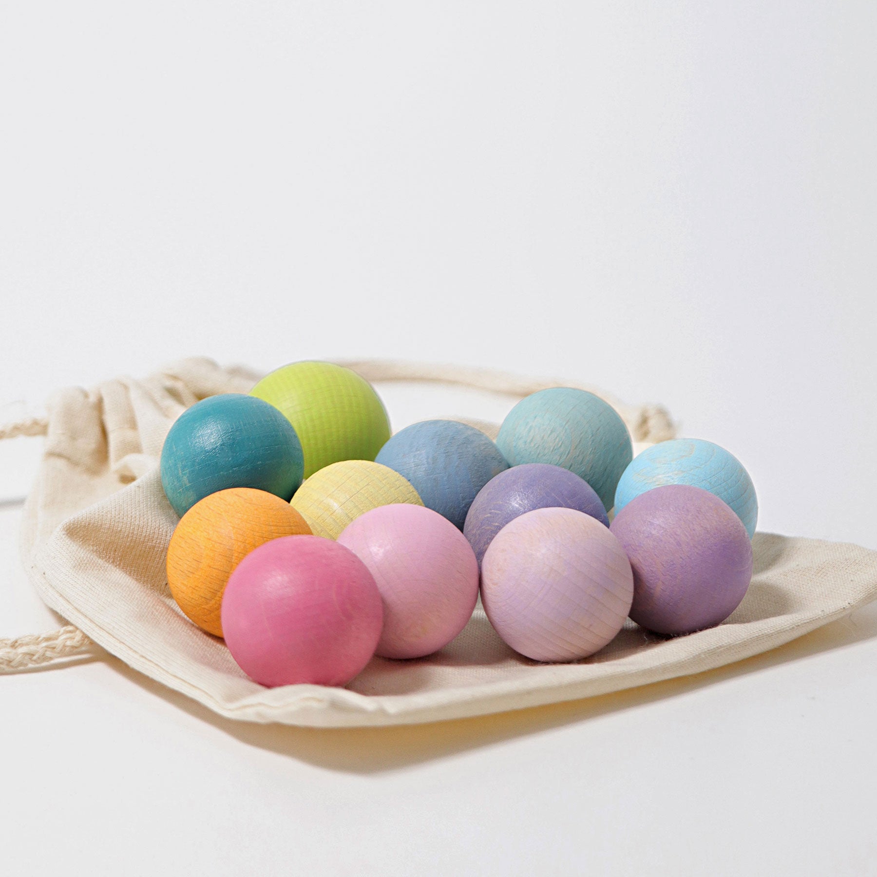 Grimm's Balls Small set of 12 (Rainbow and Pastel) - Cheeky Junior