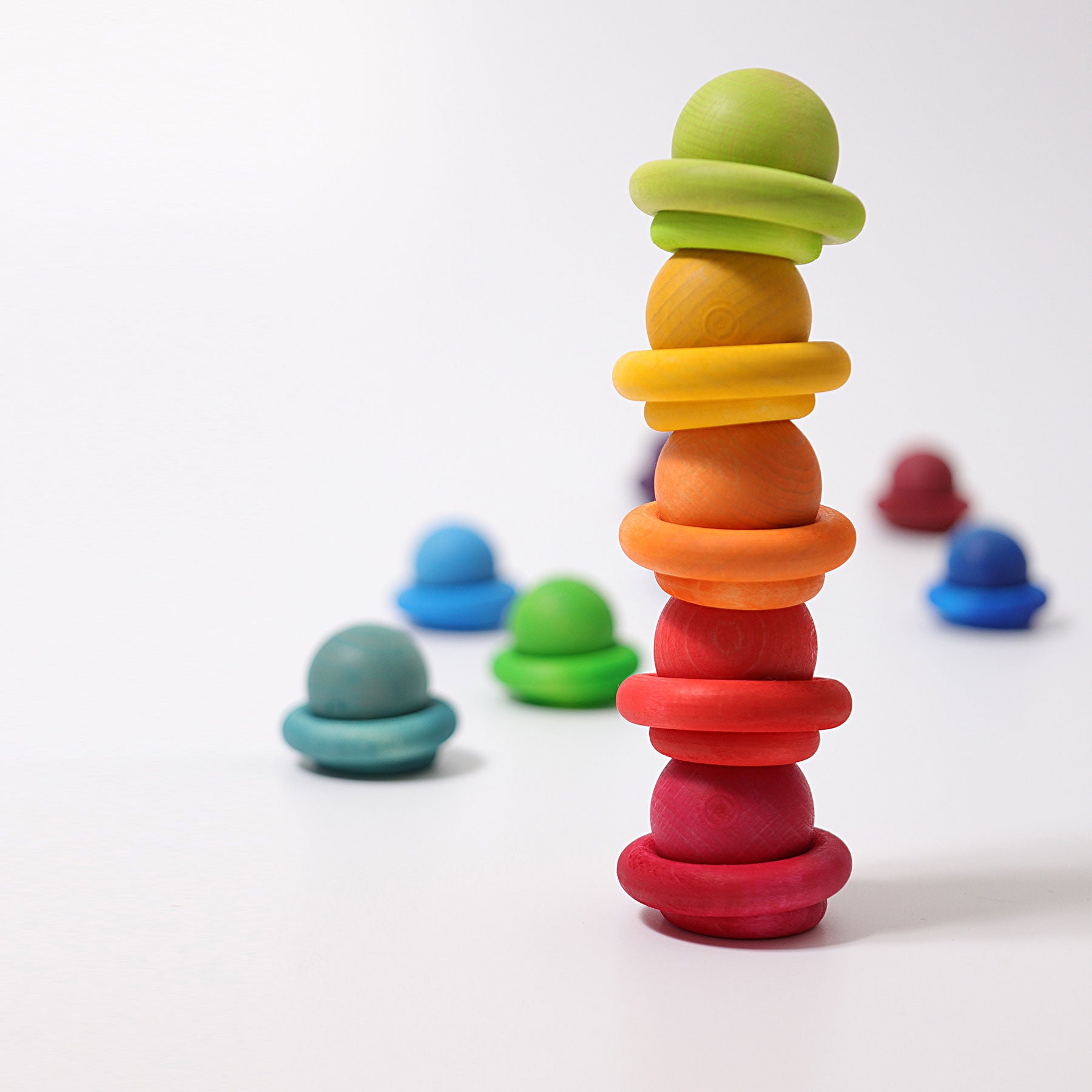 Grimm's Balls Small set of 12 (Rainbow and Pastel) - Cheeky Junior