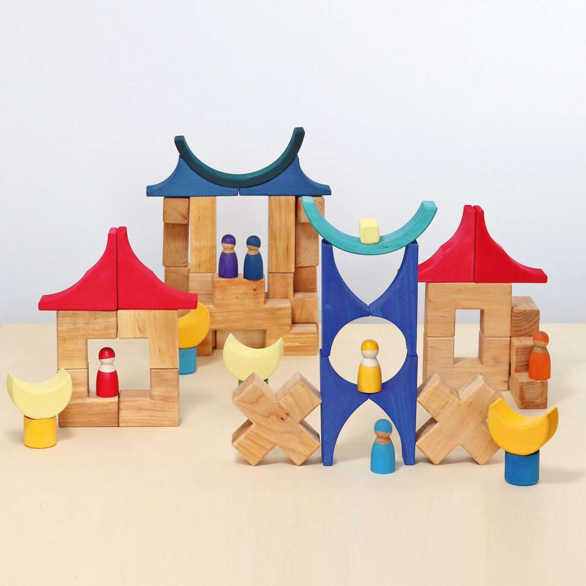 Grimm's Building Set Stairway - Cheeky Junior