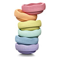 Load image into Gallery viewer, Stapelstein Balance Stepping Stones - Original Grow, Set of 6, Rainbow Pastel from Australia
