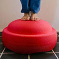 Load image into Gallery viewer, Stapelstein Extra Large Balance Stepping Stone Original Grow, Single, Solid Colour in Red from Australia
