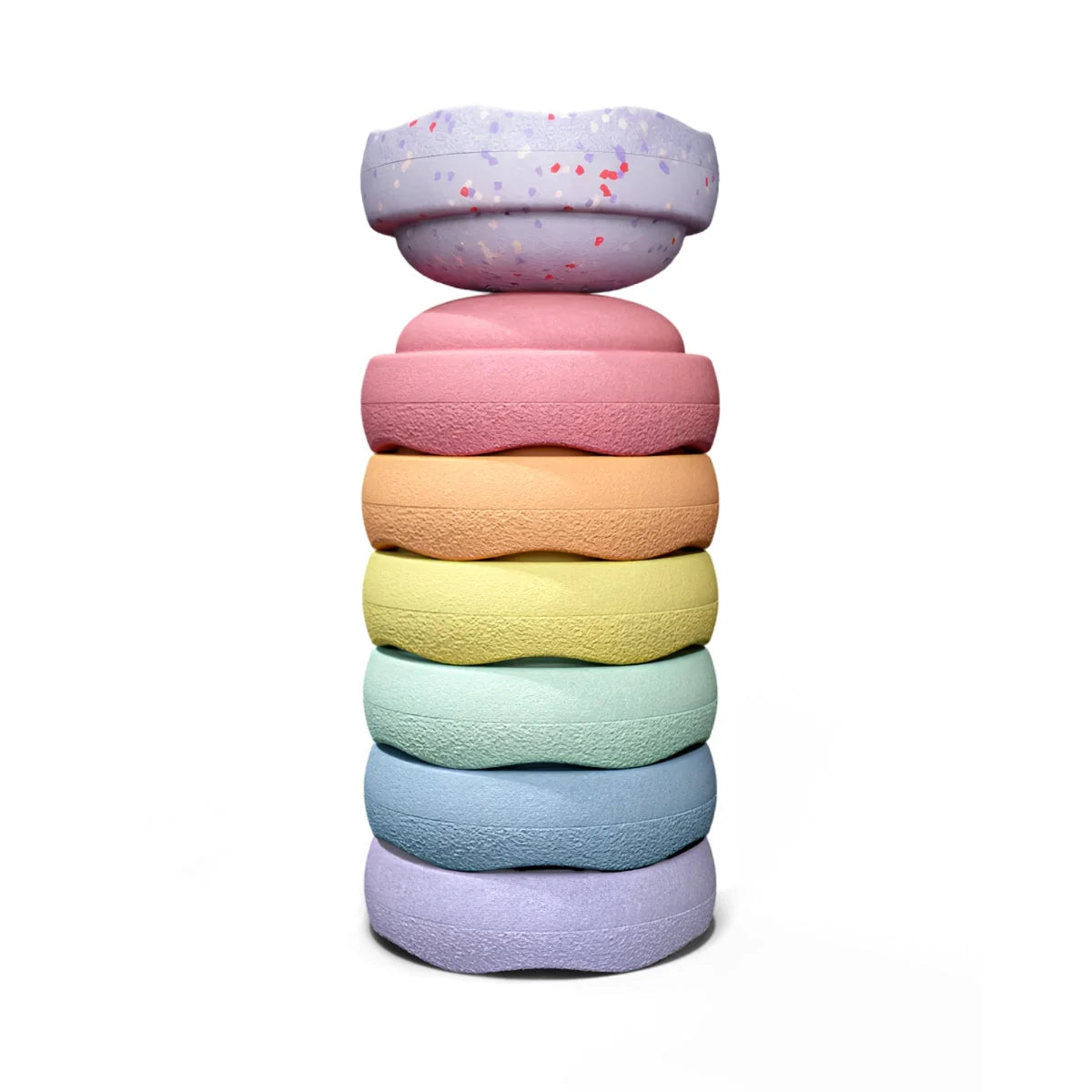 Stapelstein - Mini Rainbow Pastel Hidden Giants Set