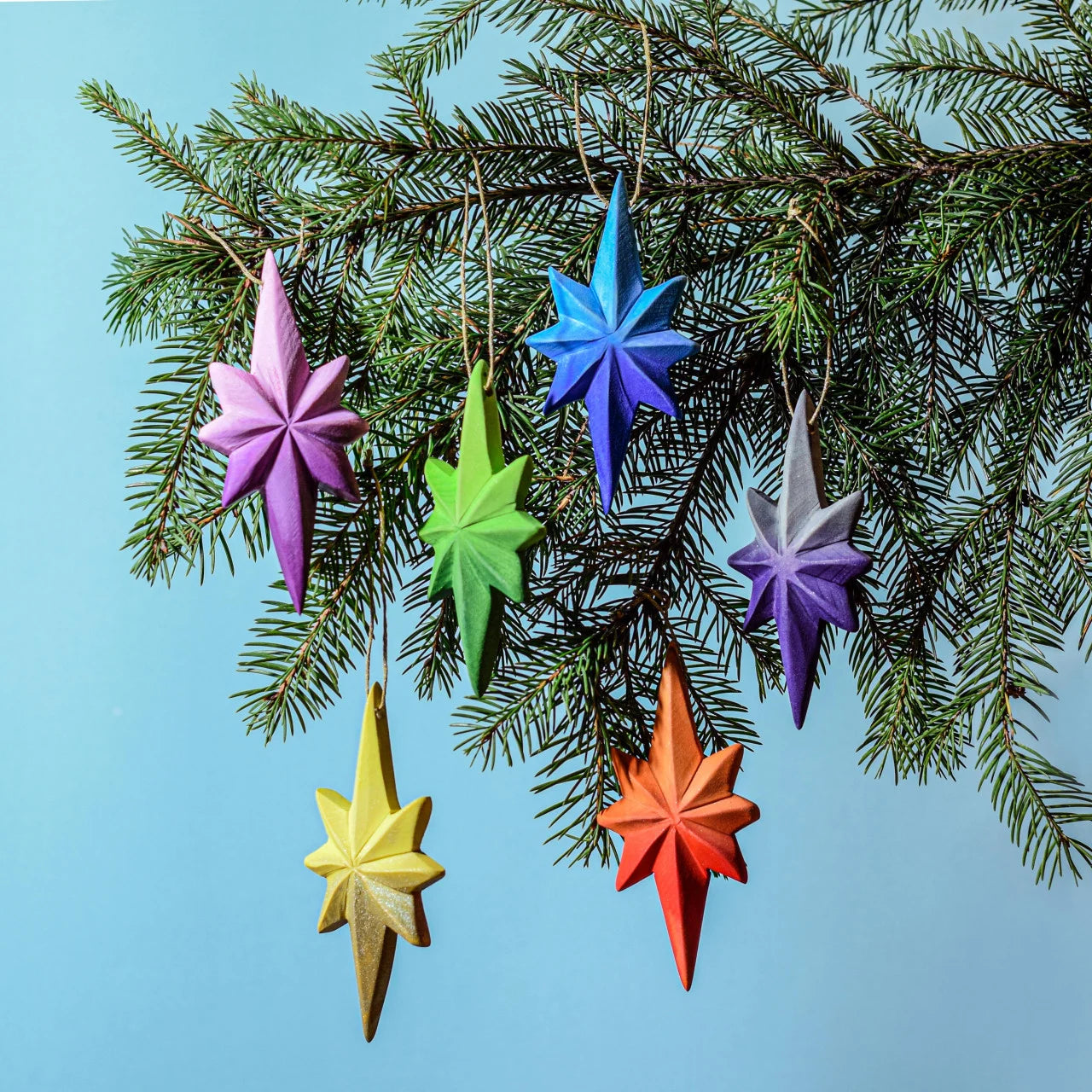 Bumbu Toys - Star Christmas Tree Decorations