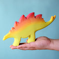 Load image into Gallery viewer, Bumbu Toys Dinosaur Stegosaurus Big
