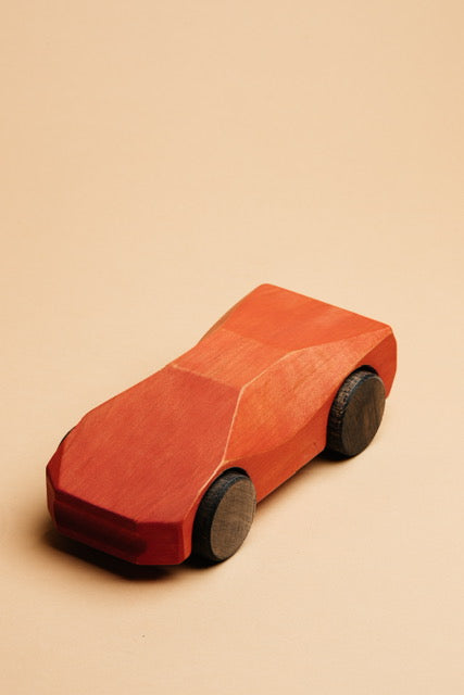 Liswood Cybertrack Toy Car (Yellow, Red and Blue)
