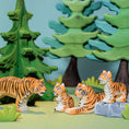 Load image into Gallery viewer, Bumbu Toys Tiger Lying
