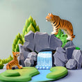 Load image into Gallery viewer, Bumbu Toys Tiger Cub Sitting
