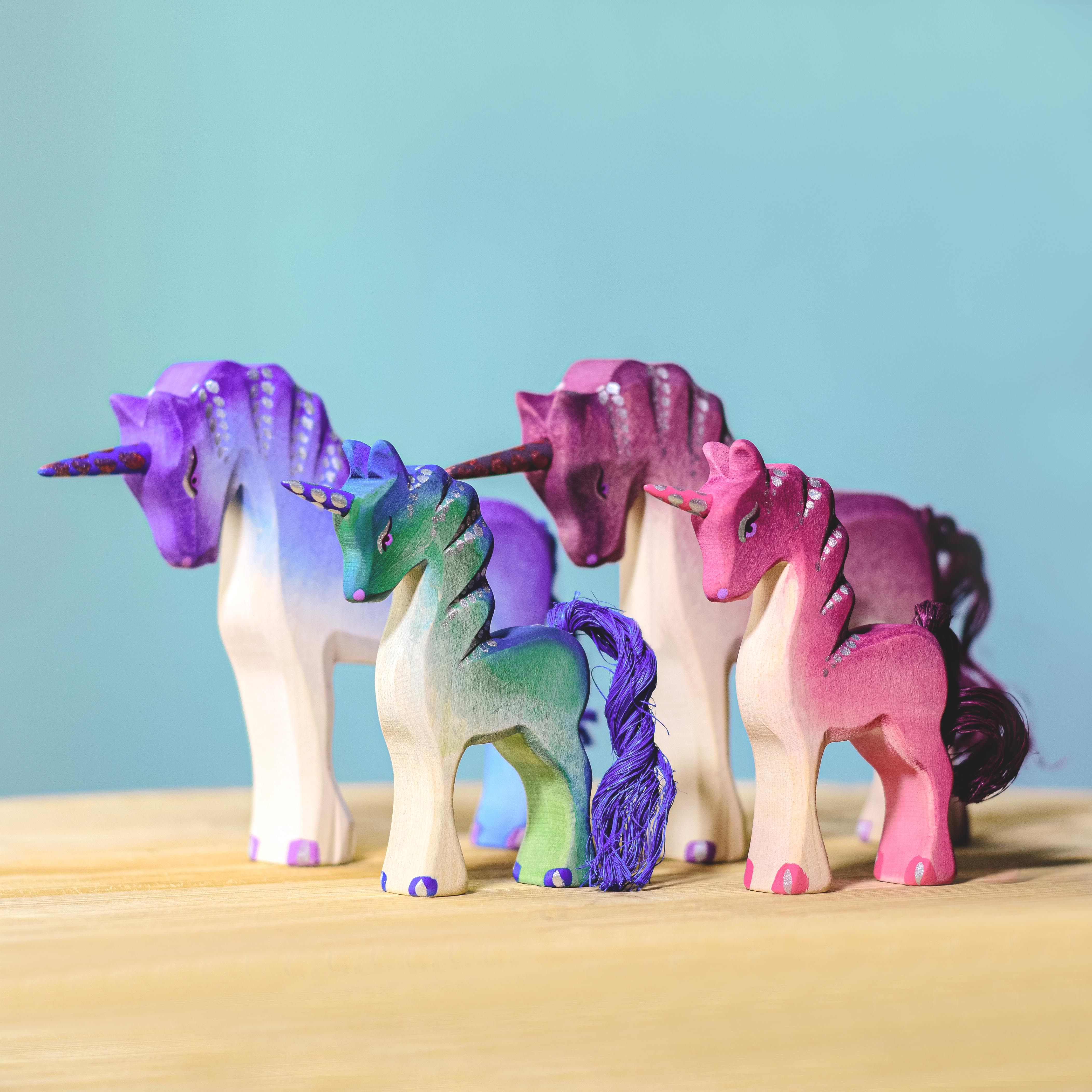 Bumbu Toys Unicorn Baby Green - Cheeky Junior