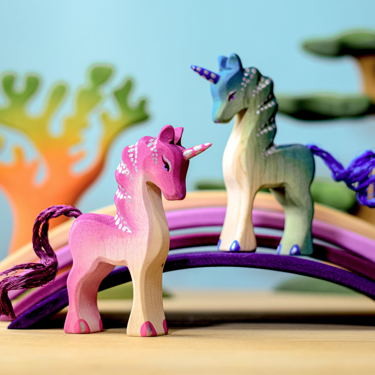 Bumbu Toys Unicorn Baby Green - Cheeky Junior