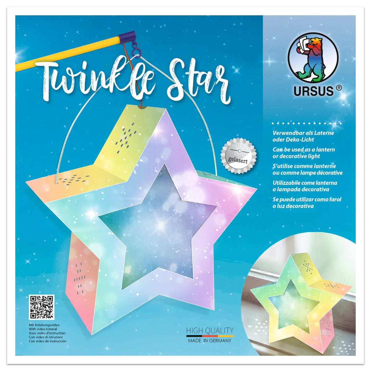 URSUS - Paper Lantern Kit Fairy Dust Star