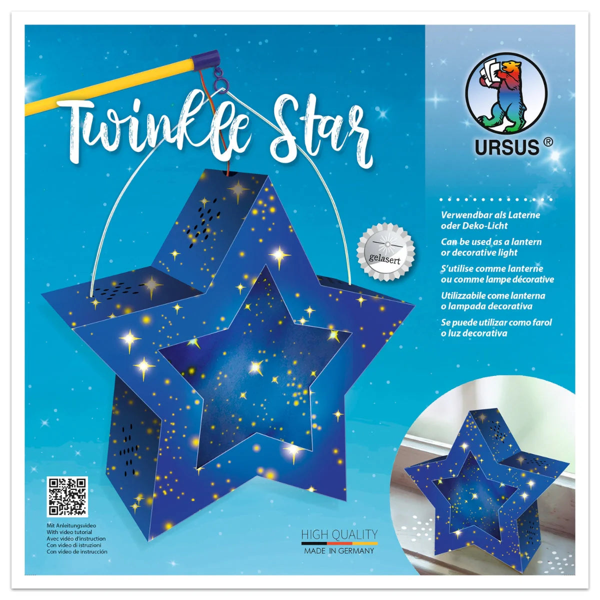URSUS - Paper Lantern Kit Starry Sky Star