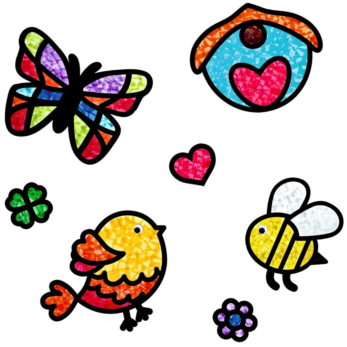 URSUS - Suncatcher Kit Spring Set of 12