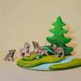 Load image into Gallery viewer, Bumbu Toys Wolf Cub
