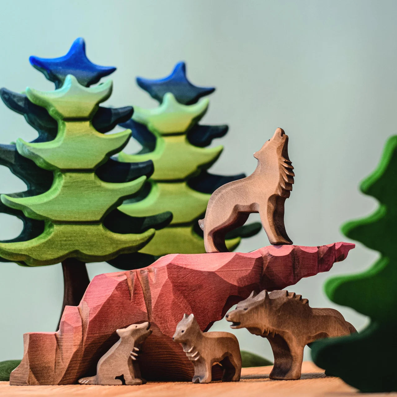 Bumbu Toys Wolf Howling - Cheeky Junior